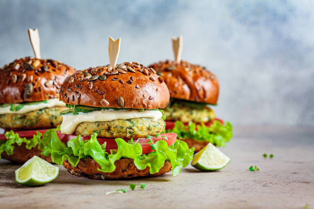 Falafel Burgers